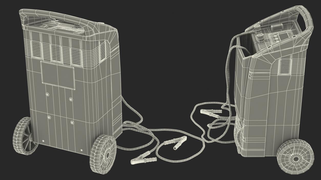 Professional Automotive Battery Charging System 3D