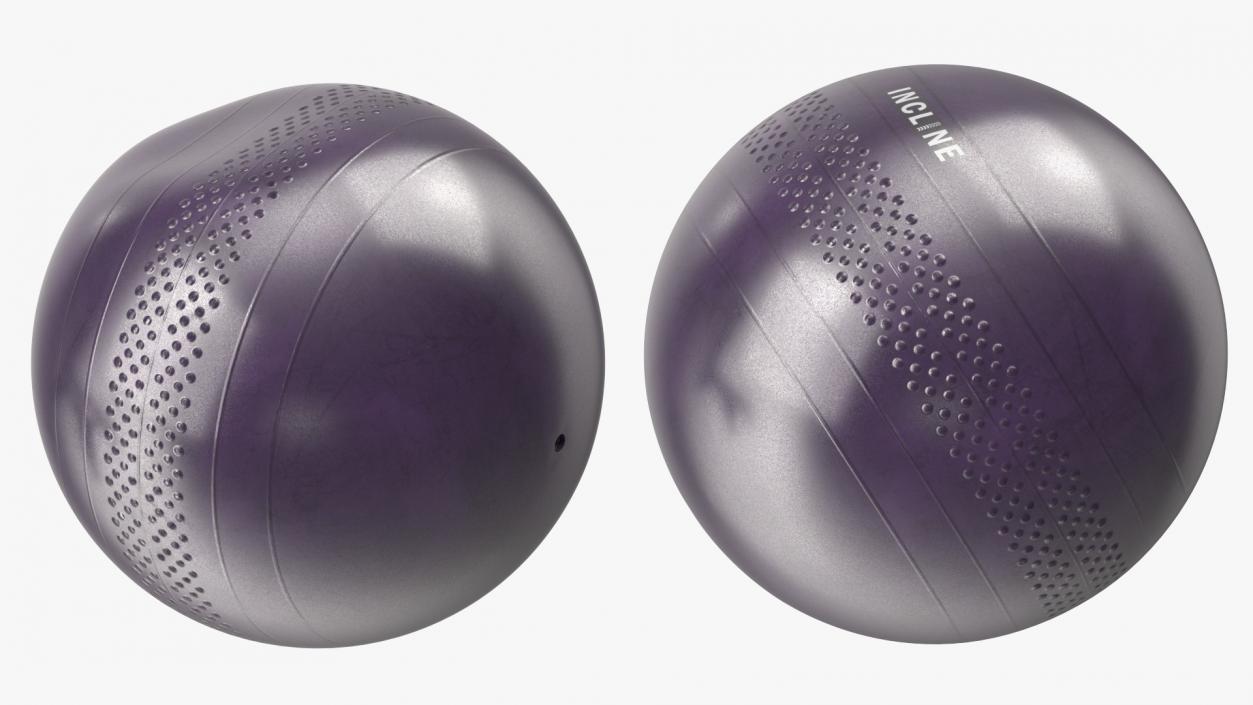 3D Balance Ball Chair Grey model