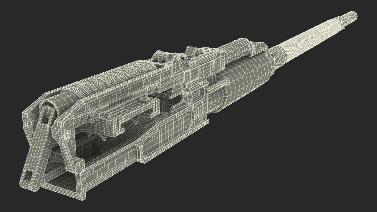 3D Autocannon Gryazev-Shipunov GSh-30-1