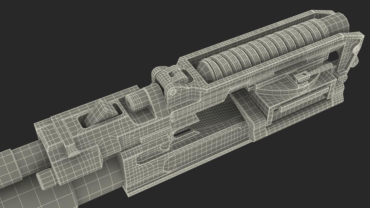 3D Autocannon Gryazev-Shipunov GSh-30-1