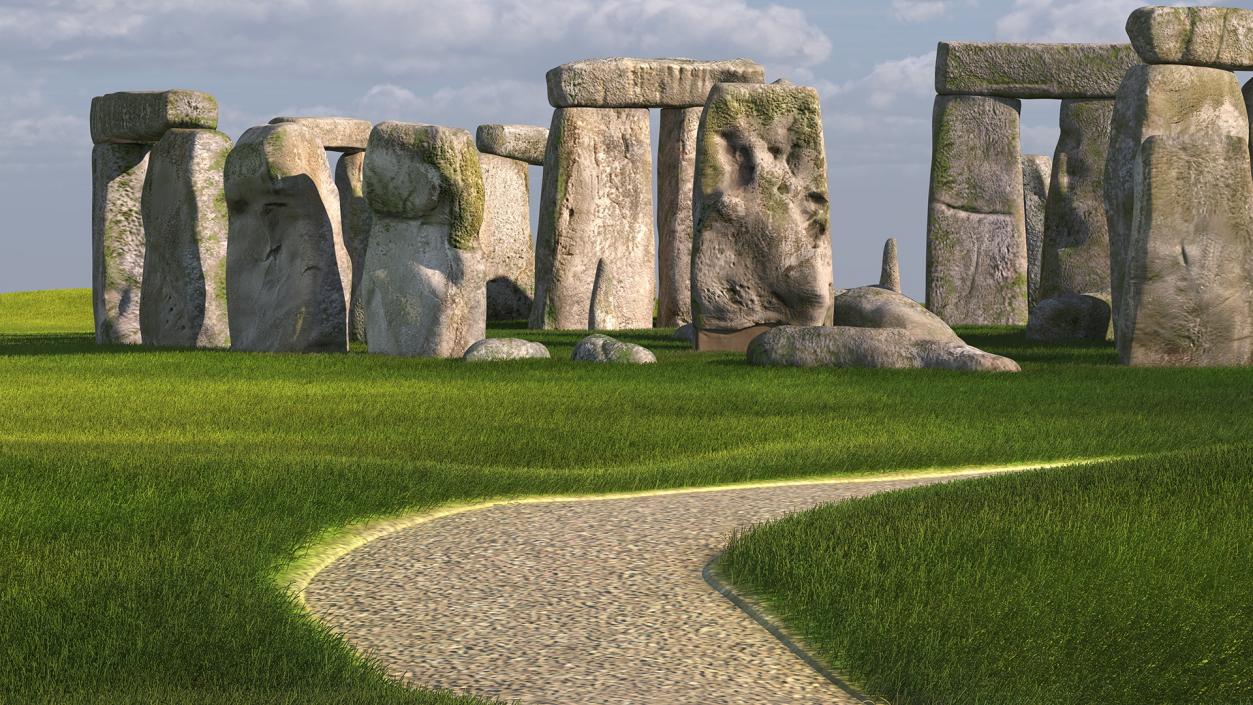 3D model Stonehenge