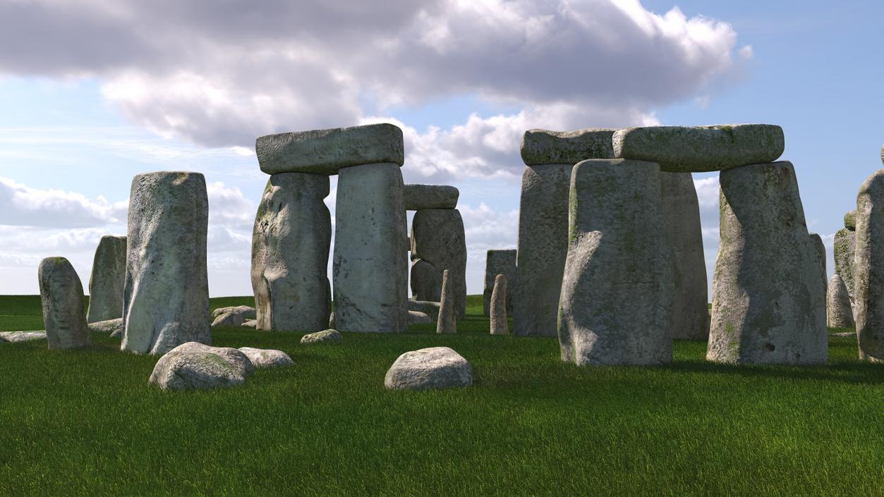 3D model Stonehenge