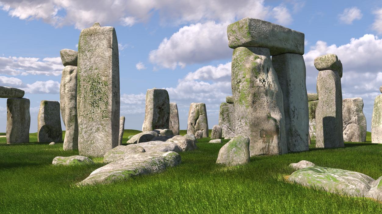 3D model Stonehenge