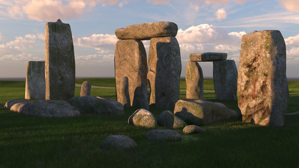 3D model Stonehenge