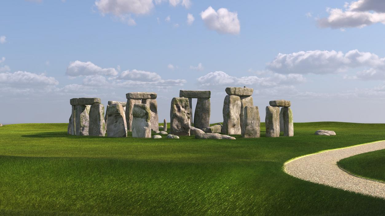 3D model Stonehenge