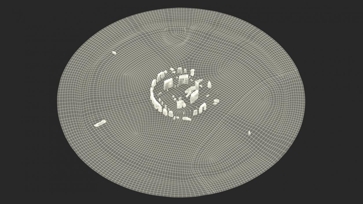 3D model Stonehenge