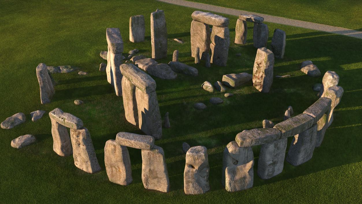 3D model Stonehenge