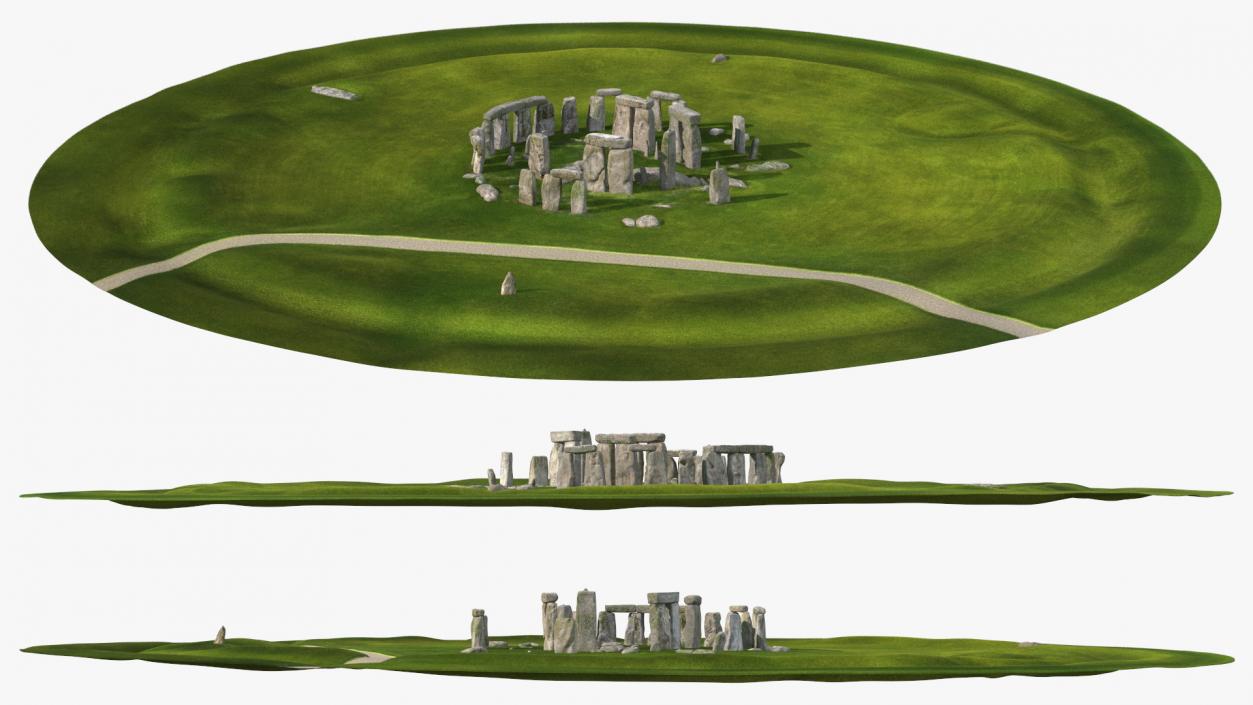 3D model Stonehenge