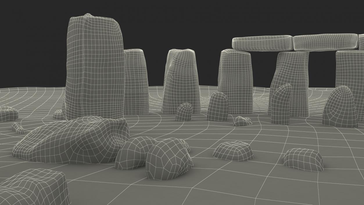 3D model Stonehenge