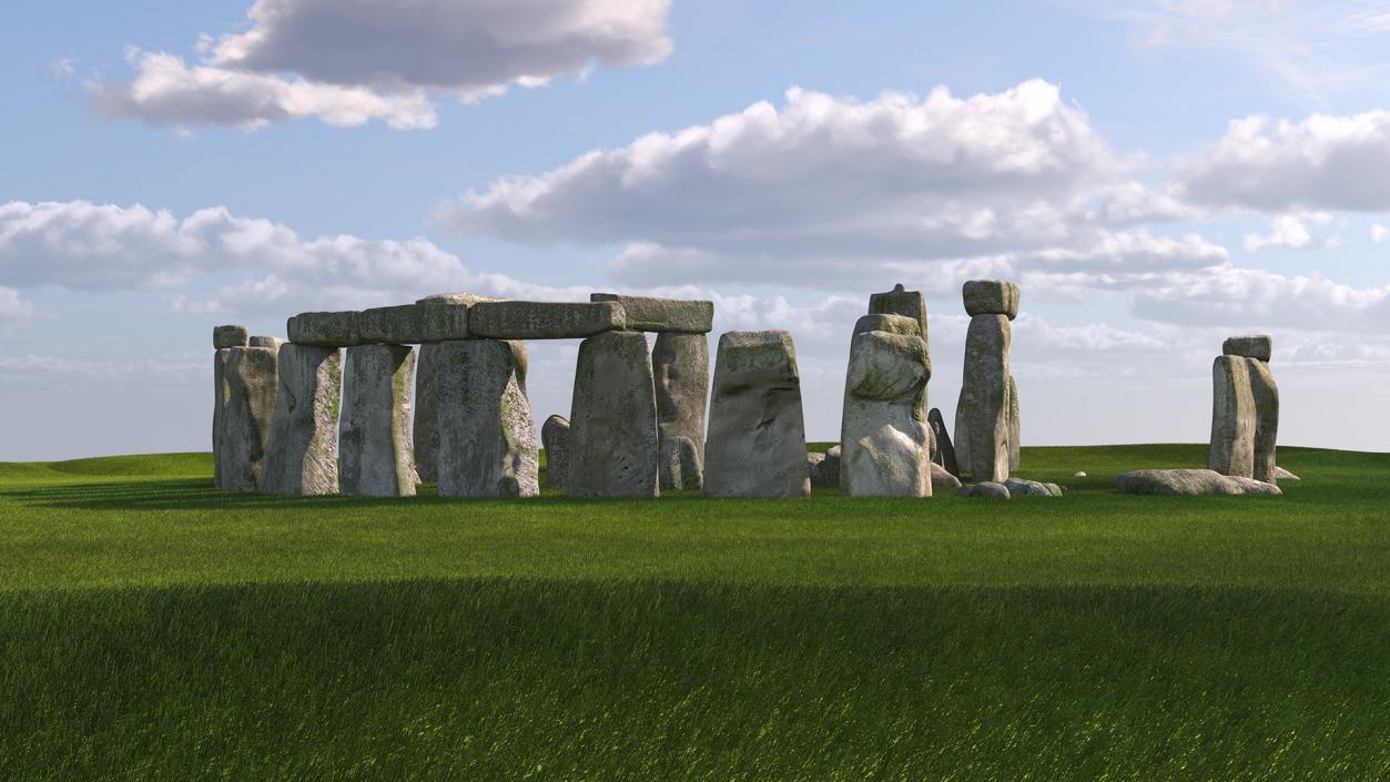 3D model Stonehenge