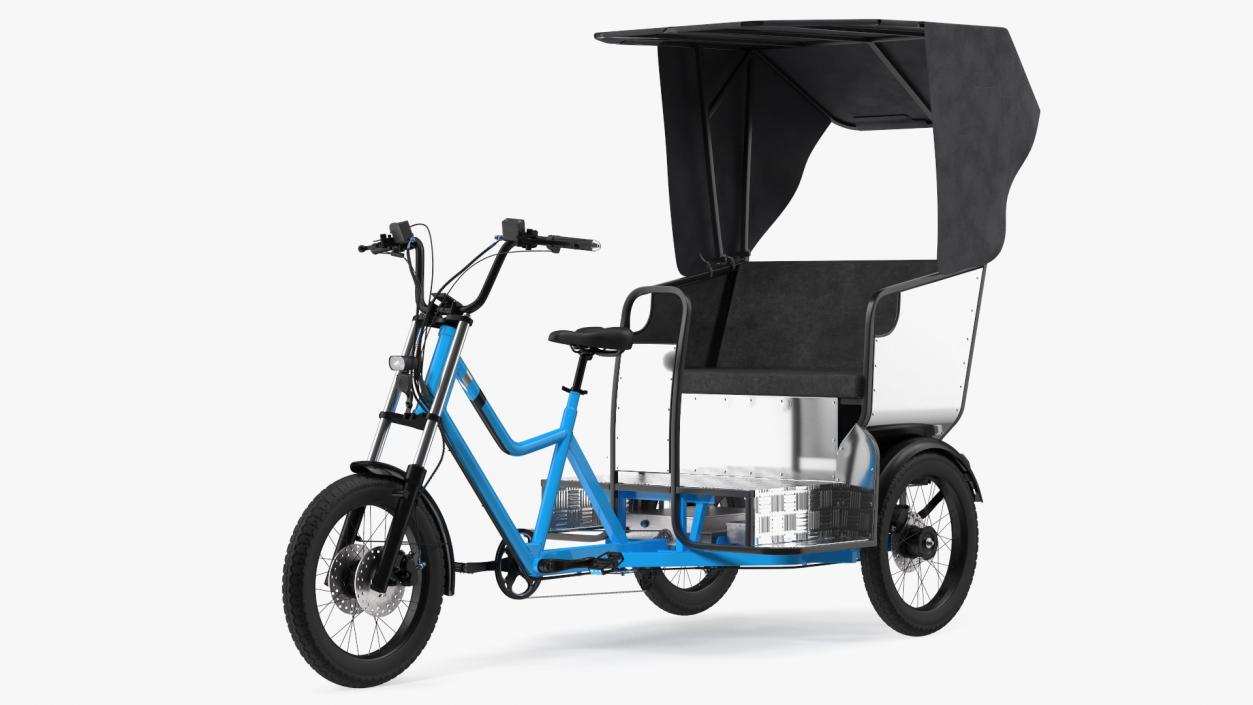 3D Commercial Grade Electric Trike with Passenger Seat