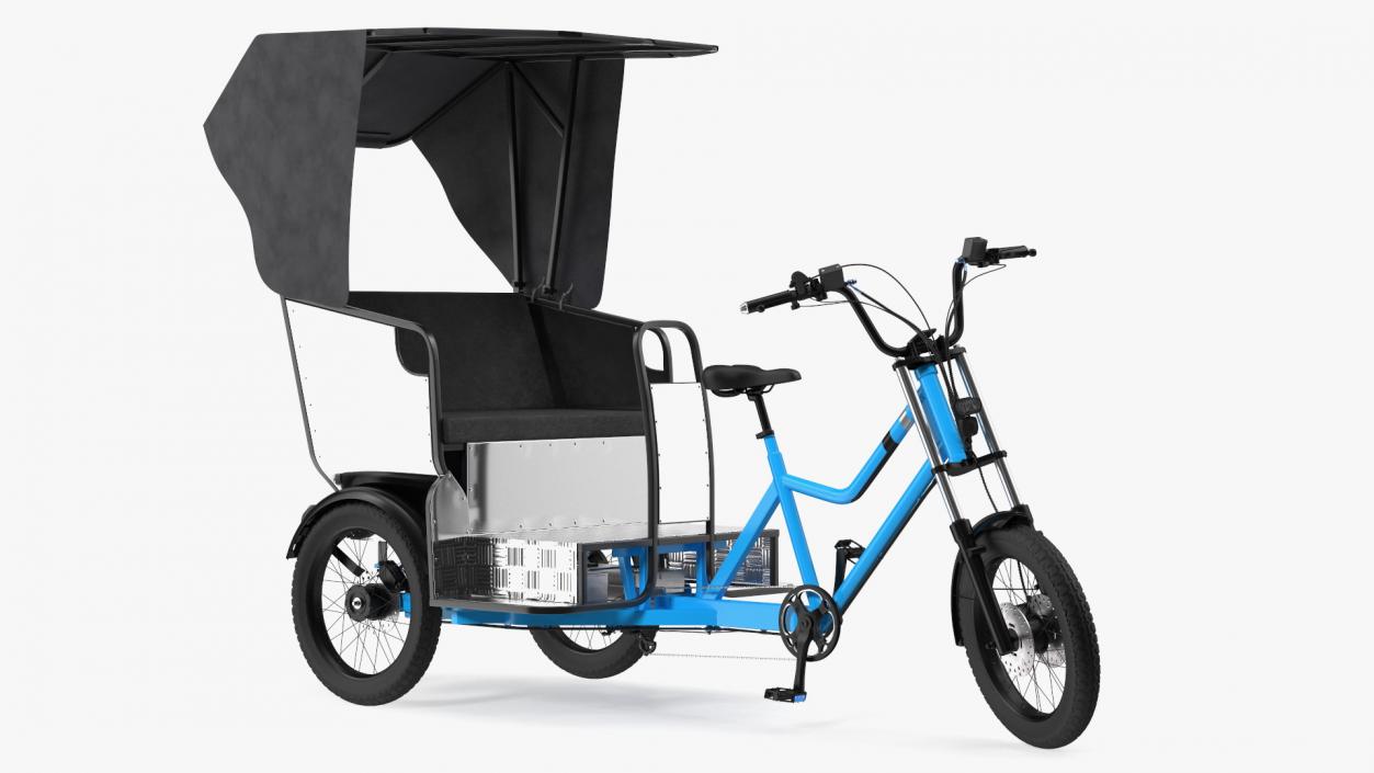 3D Commercial Grade Electric Trike with Passenger Seat