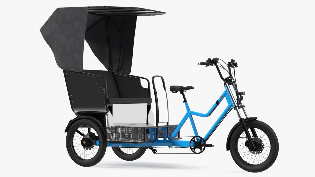 3D Commercial Grade Electric Trike with Passenger Seat