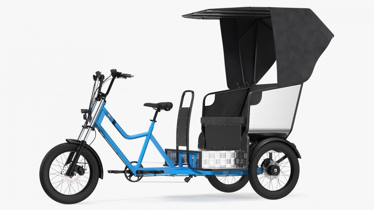 3D Commercial Grade Electric Trike with Passenger Seat