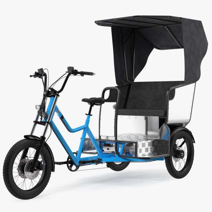 3D Commercial Grade Electric Trike with Passenger Seat