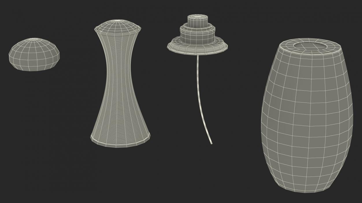 3D model Glass Perfume Bottle