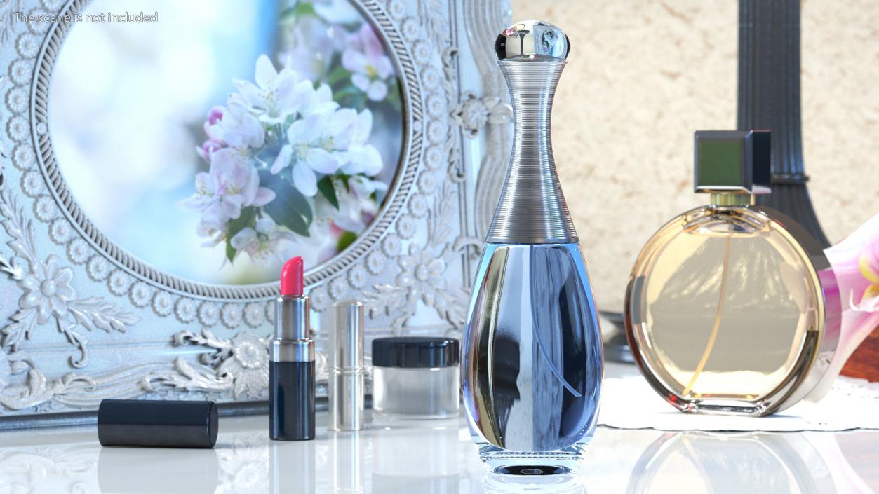 3D model Glass Perfume Bottle