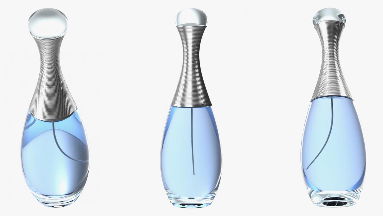 3D model Glass Perfume Bottle