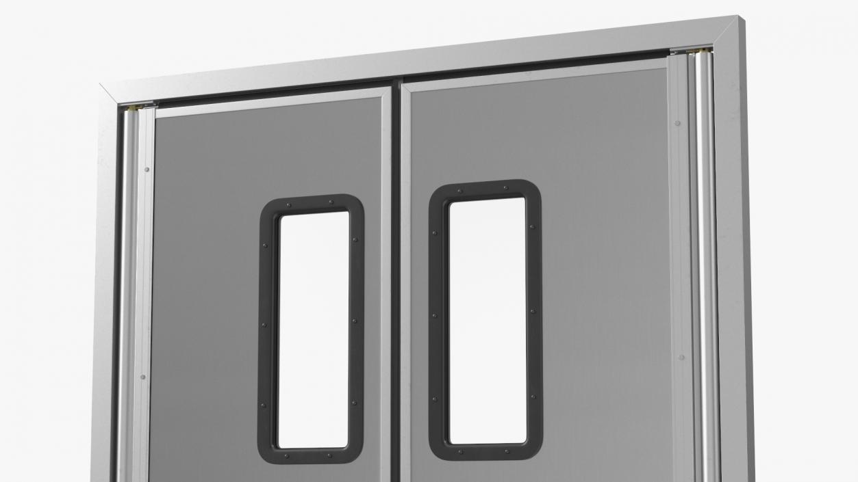 3D Metal Impact Traffic Doors