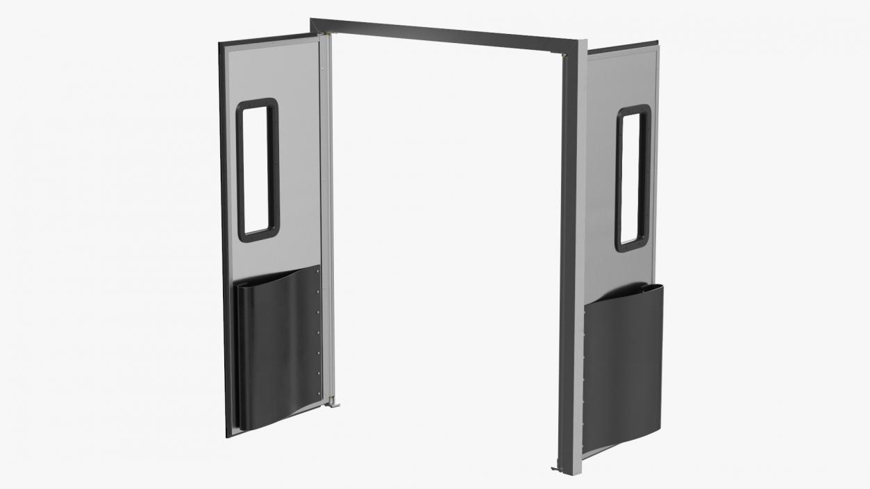 3D Metal Impact Traffic Doors