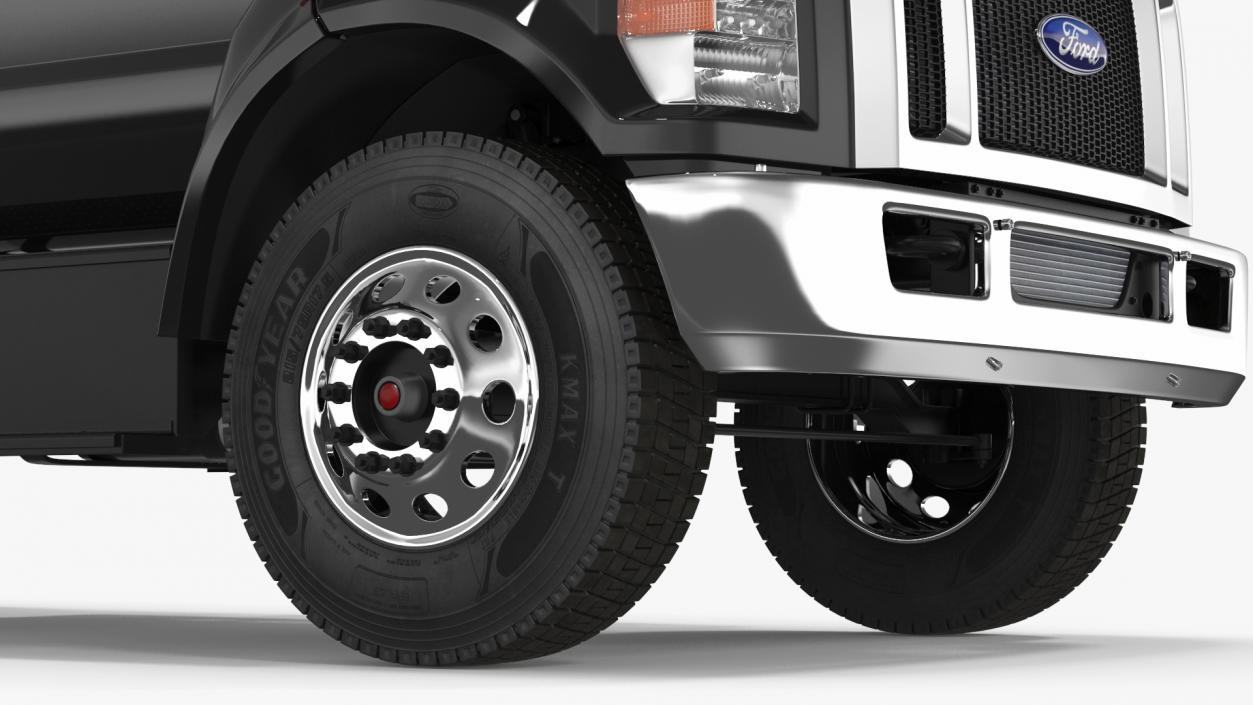 3D Ford F-650 Supertrack Pickup model