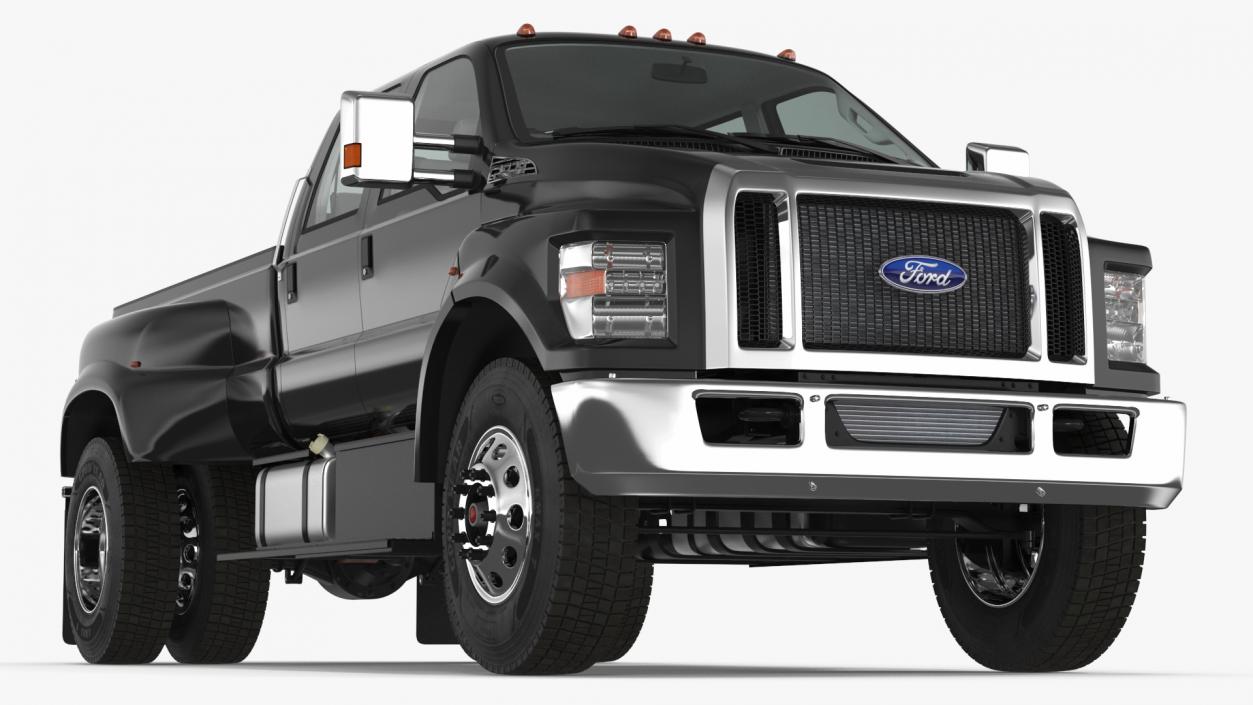 3D Ford F-650 Supertrack Pickup model