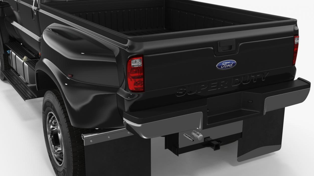 3D Ford F-650 Supertrack Pickup model