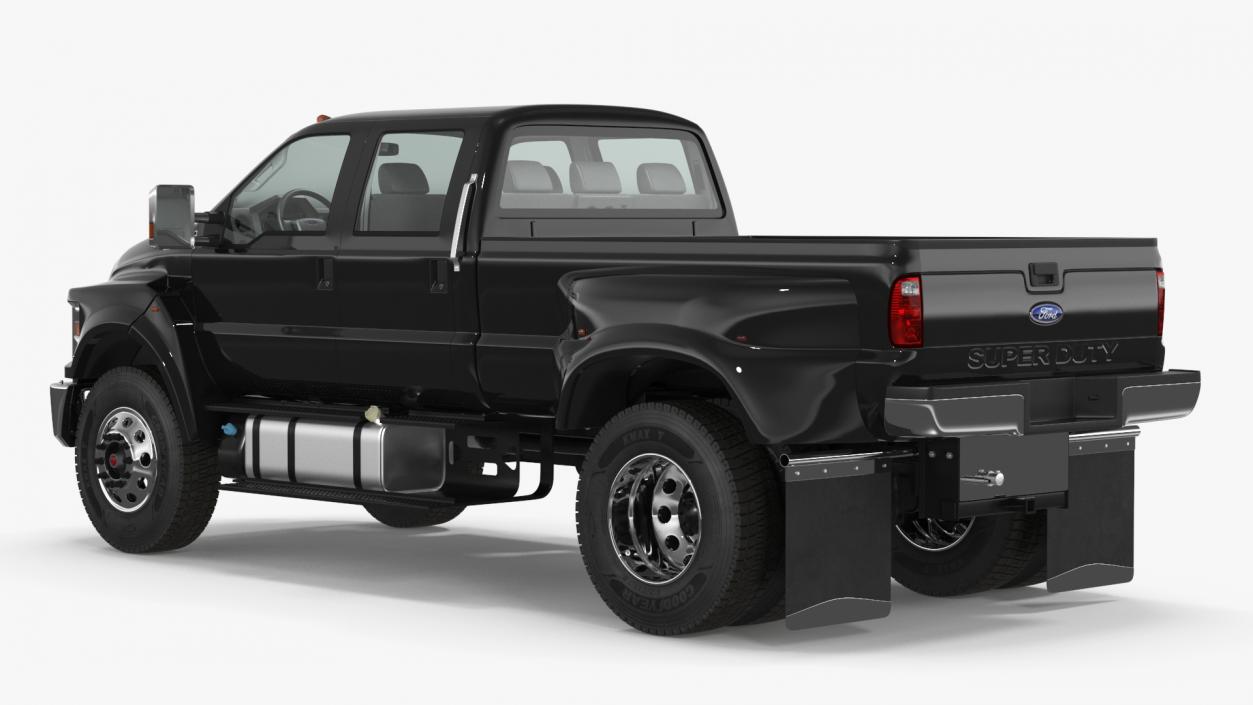 3D Ford F-650 Supertrack Pickup model