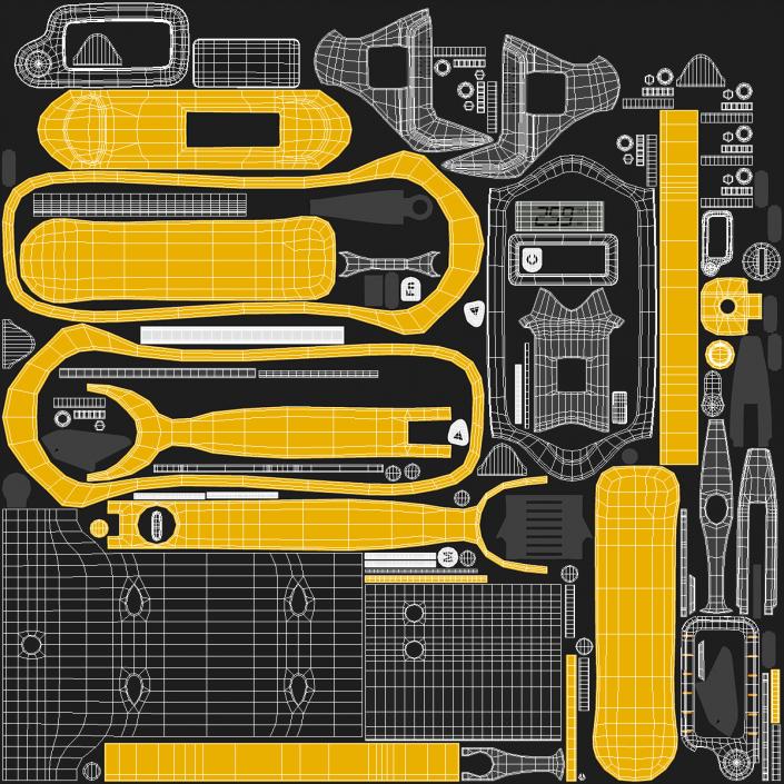 Digital Torque Wrench ON 3D model