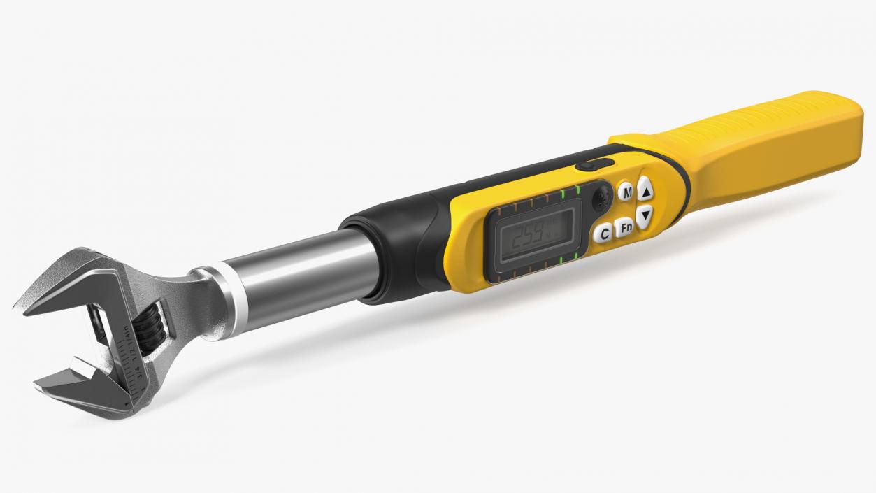 Digital Torque Wrench ON 3D model