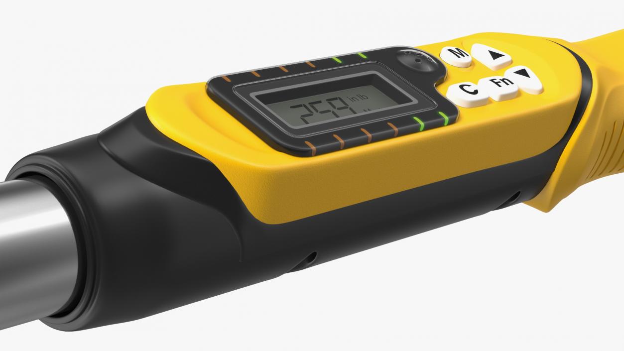 Digital Torque Wrench ON 3D model