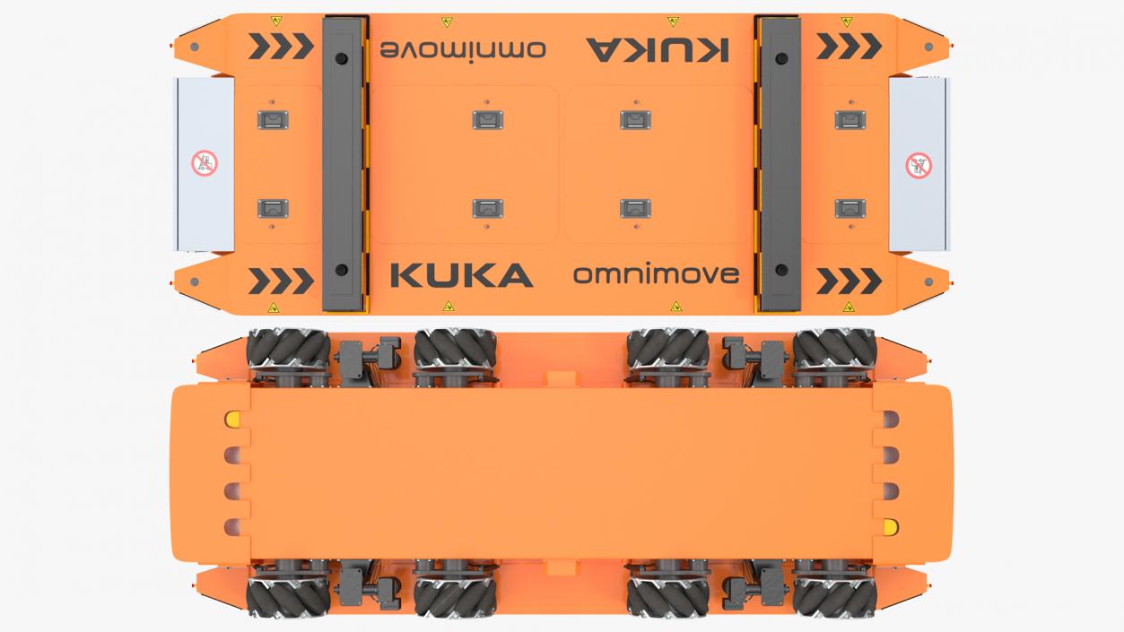 3D model Omnimove KUKA Orange