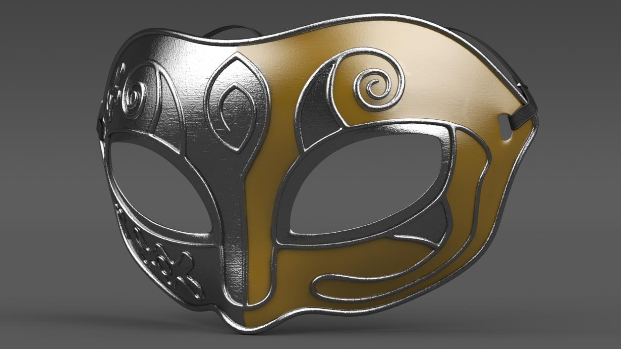 3D model Masquerade Carnival Party Mask