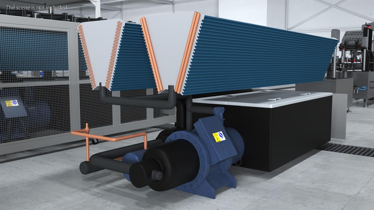 3D model Industrial Cooling System