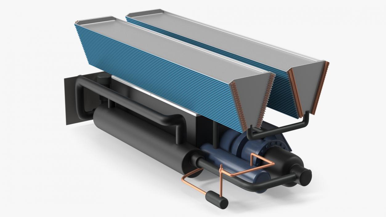 3D model Industrial Cooling System