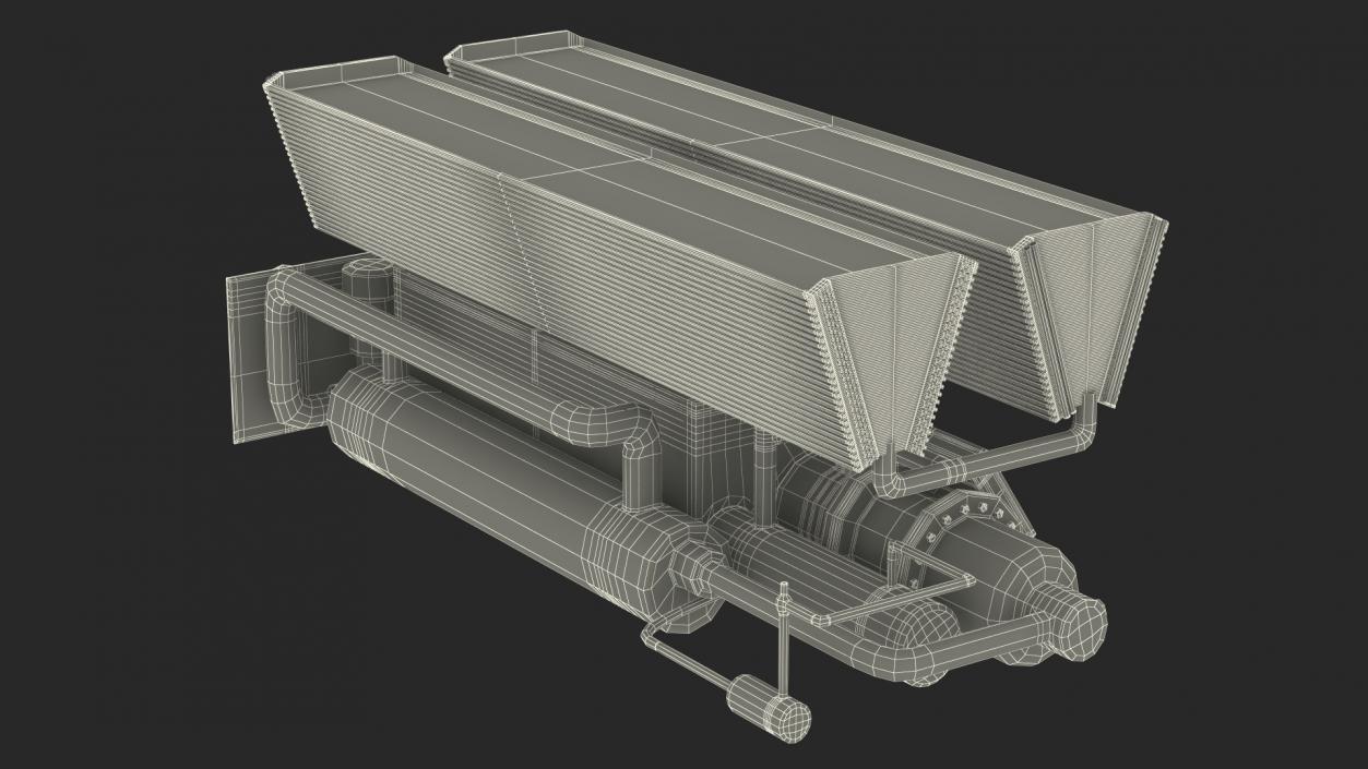 3D model Industrial Cooling System