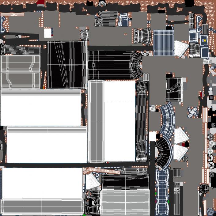 3D model Industrial Cooling System