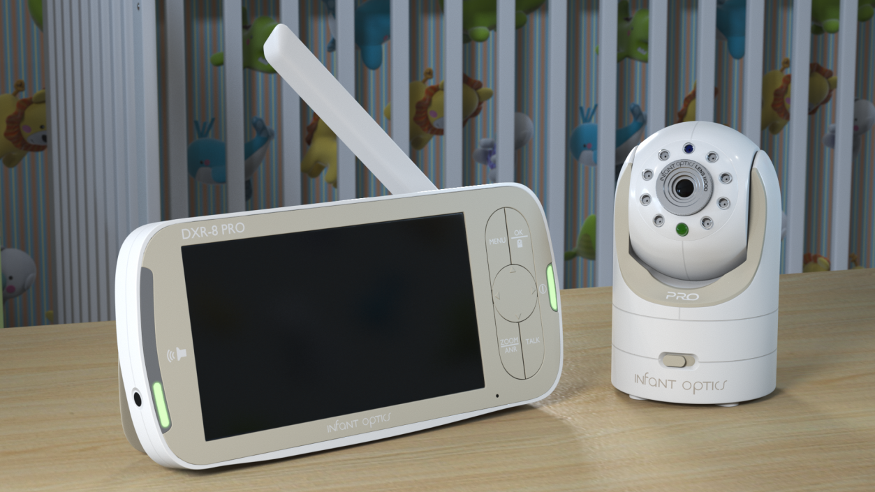 3D model Baby Monitor Infant Optics DXR8 Pro