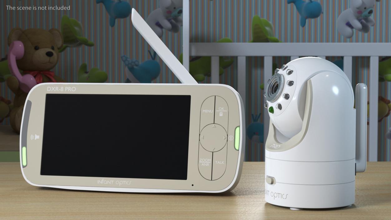 3D model Baby Monitor Infant Optics DXR8 Pro