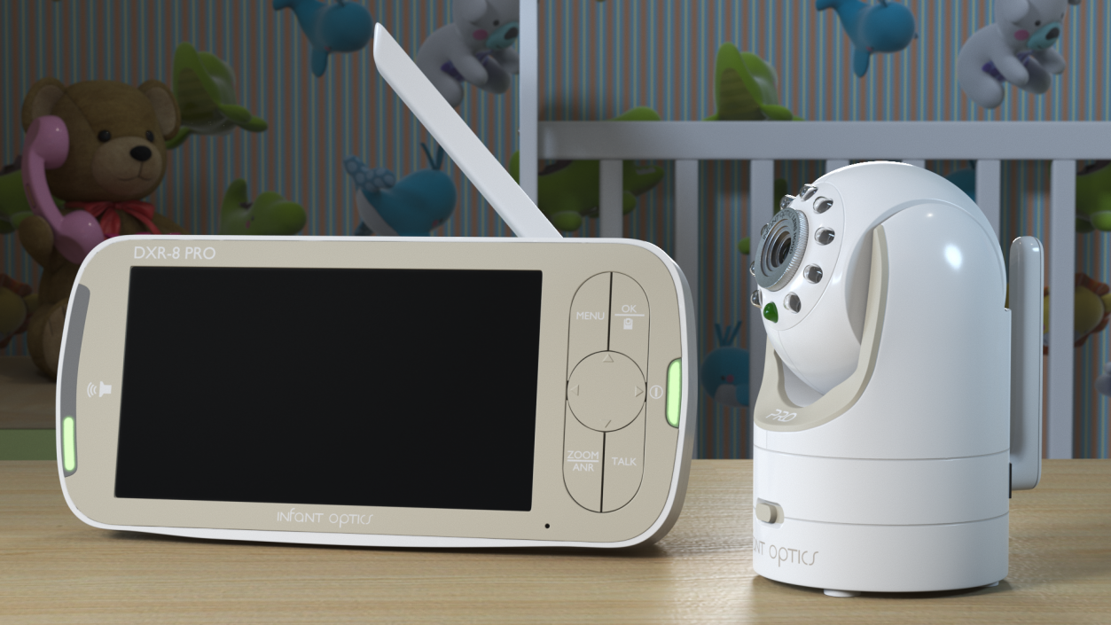 3D model Baby Monitor Infant Optics DXR8 Pro