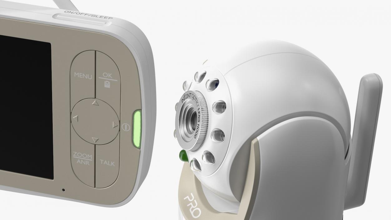 3D model Baby Monitor Infant Optics DXR8 Pro