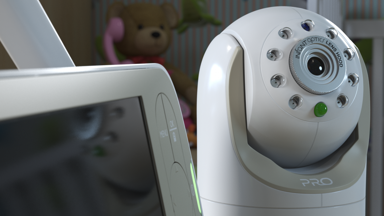 3D model Baby Monitor Infant Optics DXR8 Pro