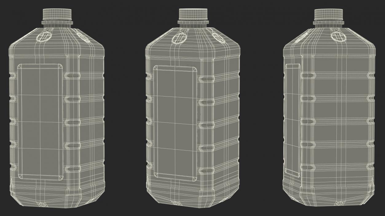 3D First Aid Antiseptic and Disposable Syringe model