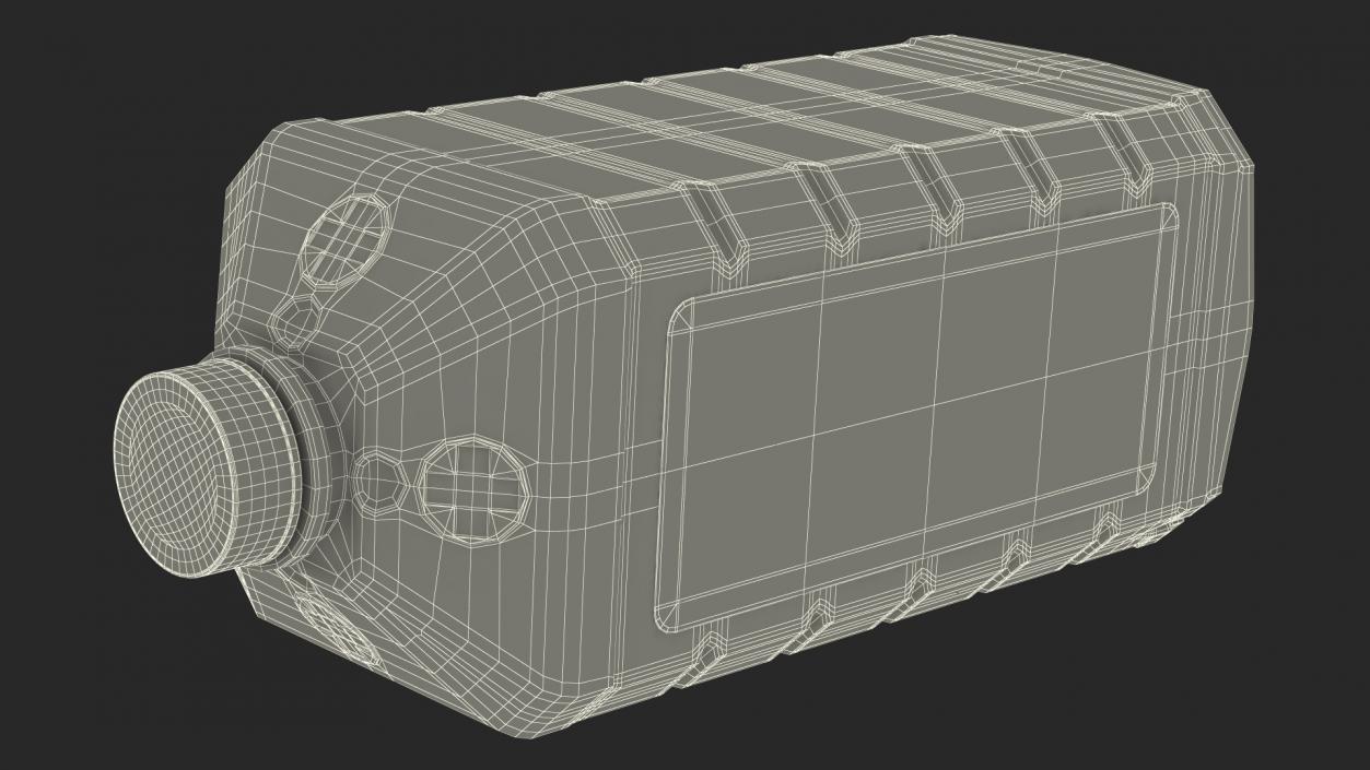 3D First Aid Antiseptic and Disposable Syringe model