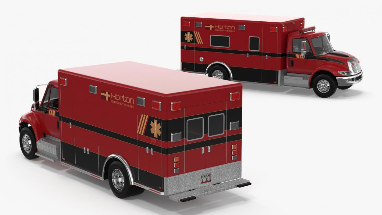 3D model Durastar Medium Duty Ambulance