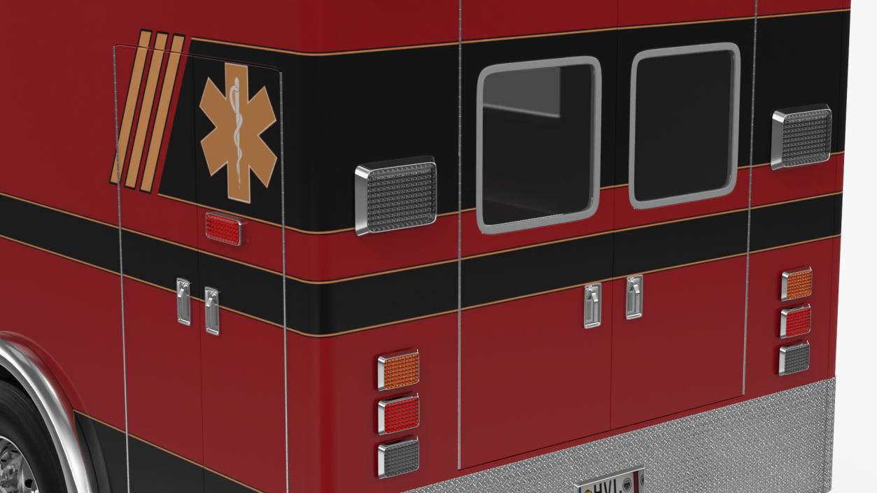 3D model Durastar Medium Duty Ambulance