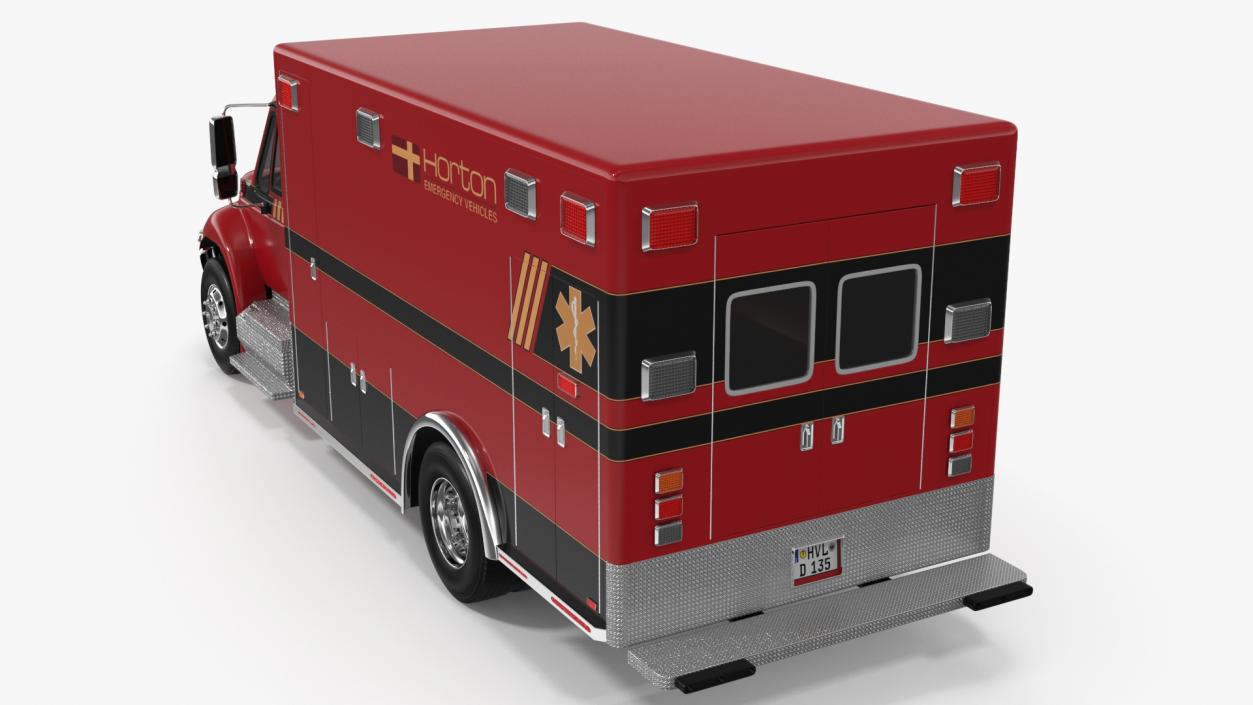 3D model Durastar Medium Duty Ambulance