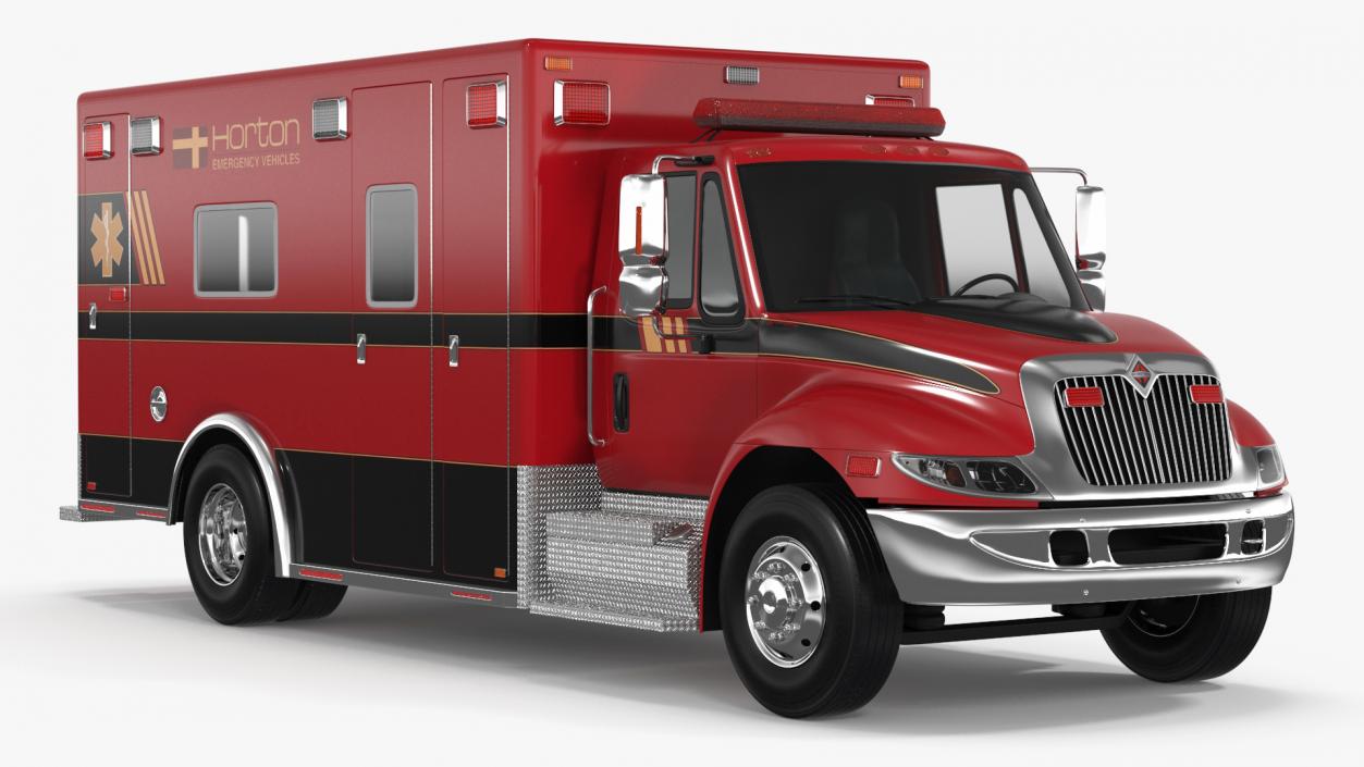 3D model Durastar Medium Duty Ambulance