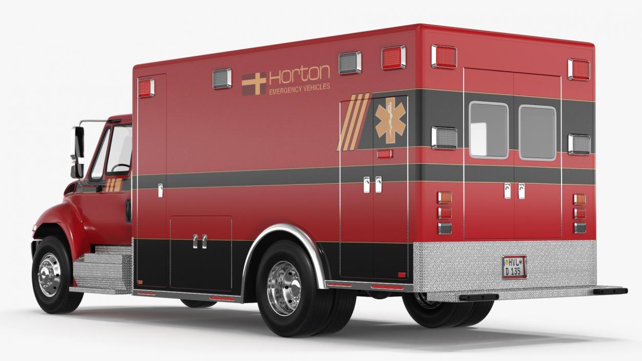 3D model Durastar Medium Duty Ambulance