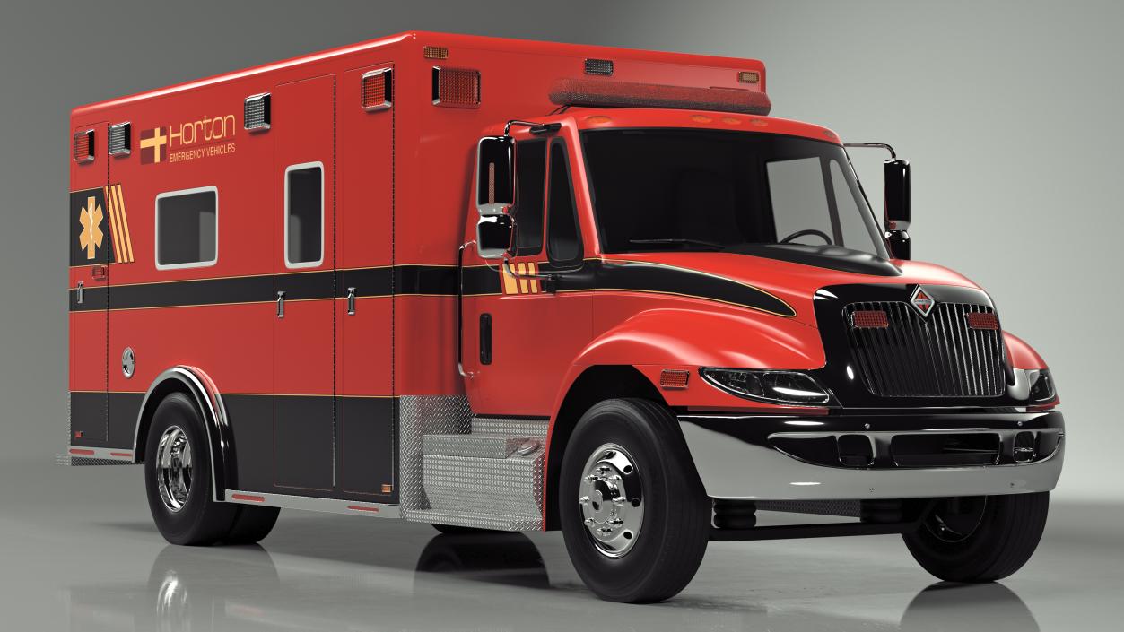 3D model Durastar Medium Duty Ambulance